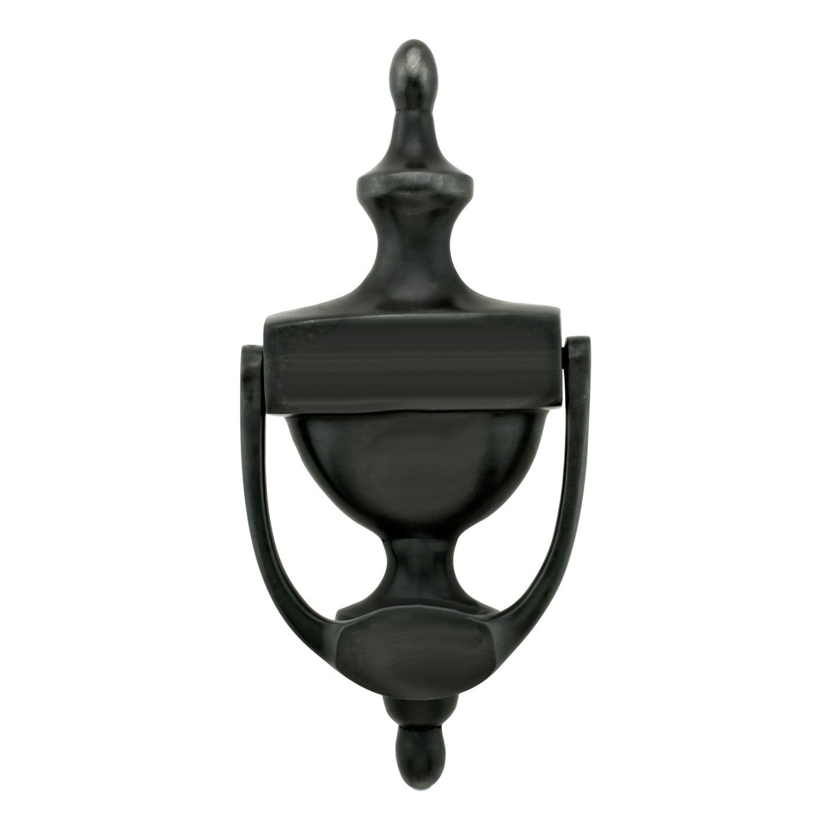 Door Knocker Brass Traditional Style Oil Rubbed Bronze 8 inch H x 3.5 inch W