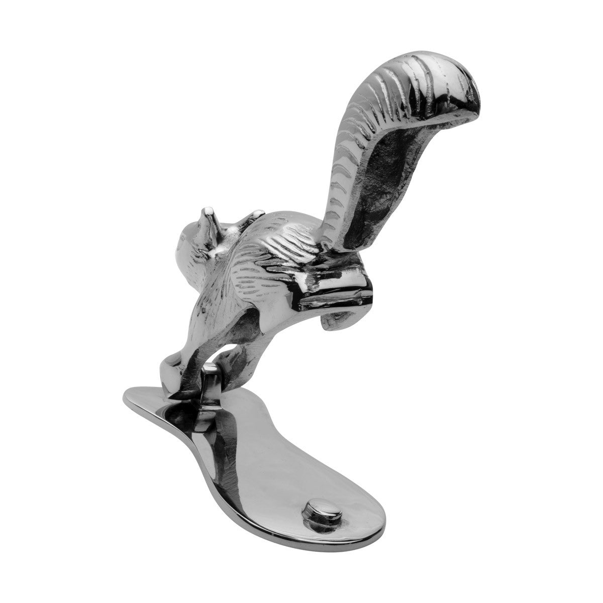 Door Knocker Chrome Over Brass Door Knocker Squirrel Chrome 6 3/4 H x