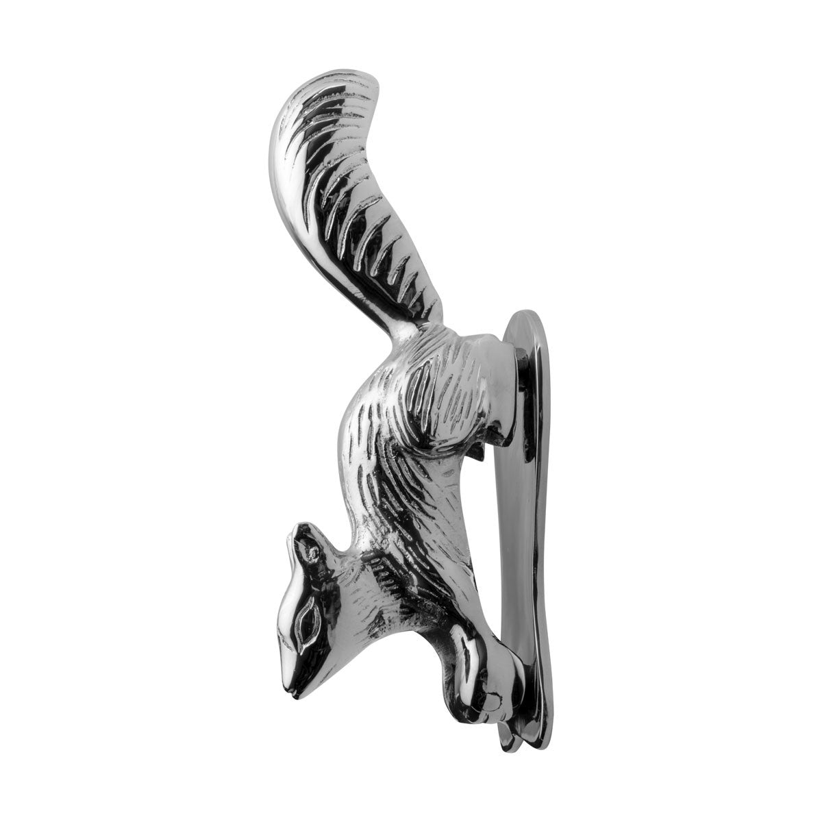 Door Knocker Chrome Over Brass Door Knocker Squirrel Chrome 6 3/4 H x