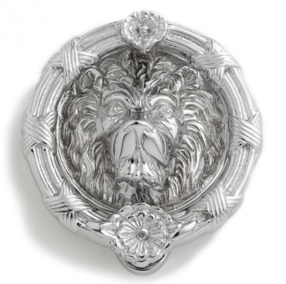 Felidae Lion Brass Door Knocker