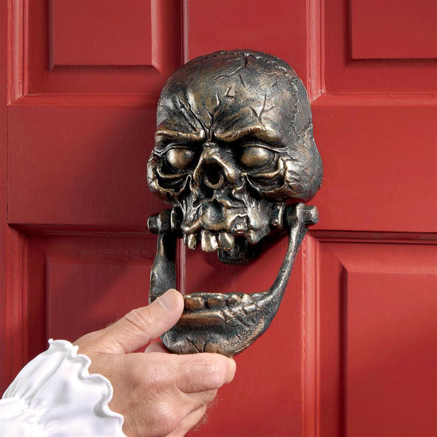 Knock-Jaw Skull Foundry Cast Iron Door Knockers