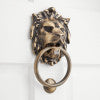 Large Brass Lion Door Knocker