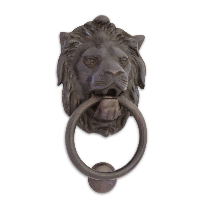 Large Bronze Lion Door Knocker