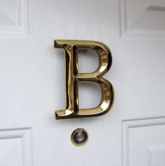 Monogram Letter B Door Knocker