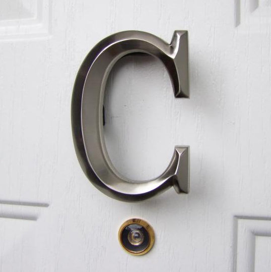 Monogram Letter C Door Knocker