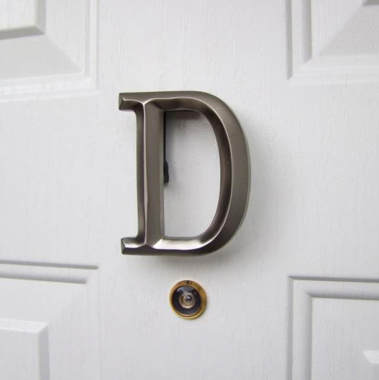 Monogram Letter D Door Knocker