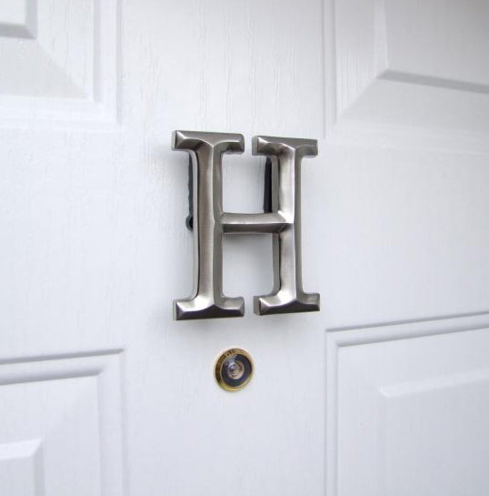 Monogram Letter H Door Knocker