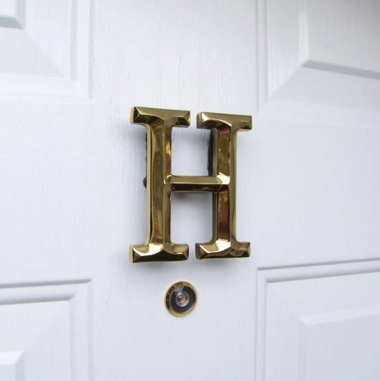 Monogram Letter H Door Knocker