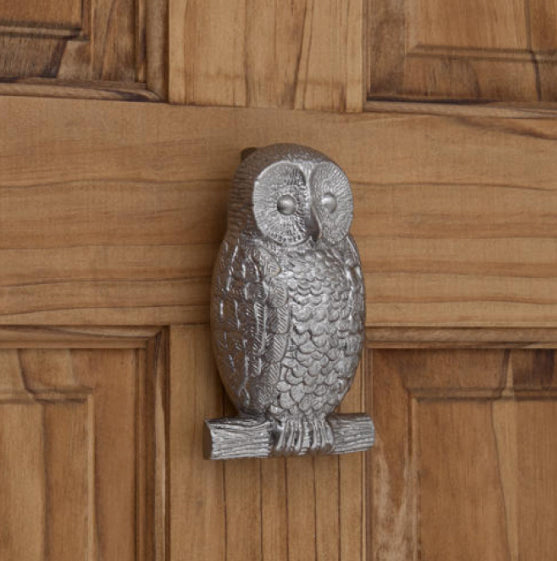 Owl Brass Door Knocker