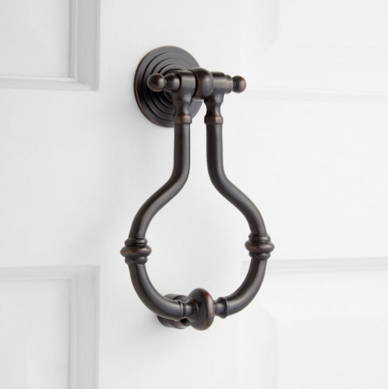 Sayers Bronze Door Knocker - Bronze Patina