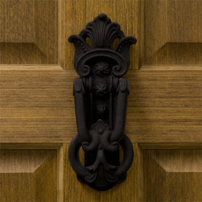 Scalloped Iron Door Knocker