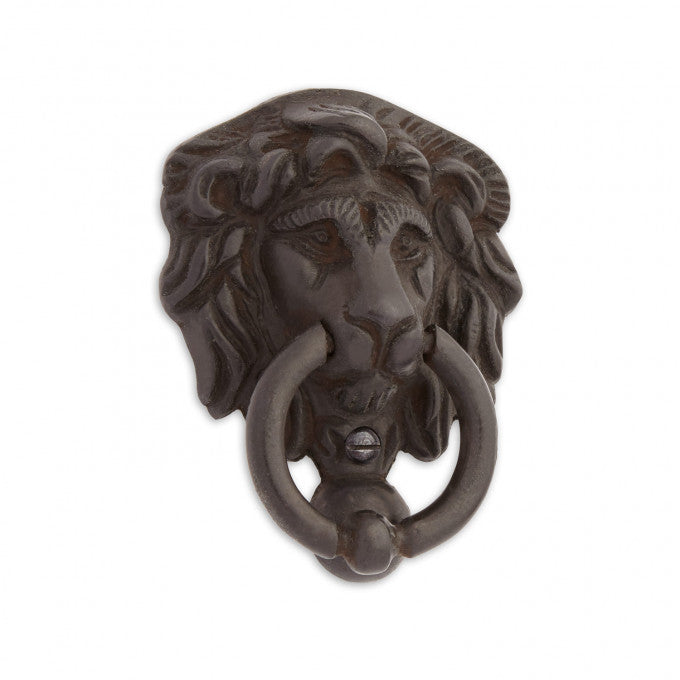 Small Bronze Lion Door Knocker