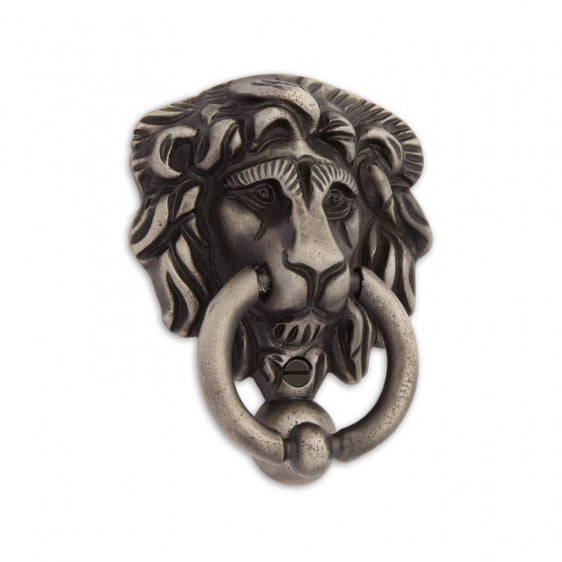 Small Iron Lion Door Knocker