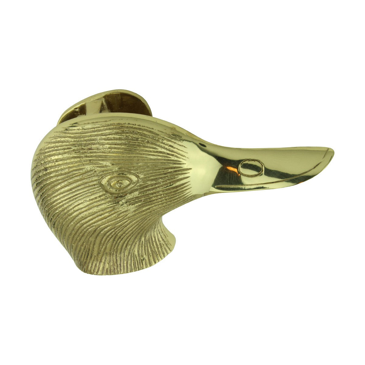 Solid Brass Door Knocker Duck Head