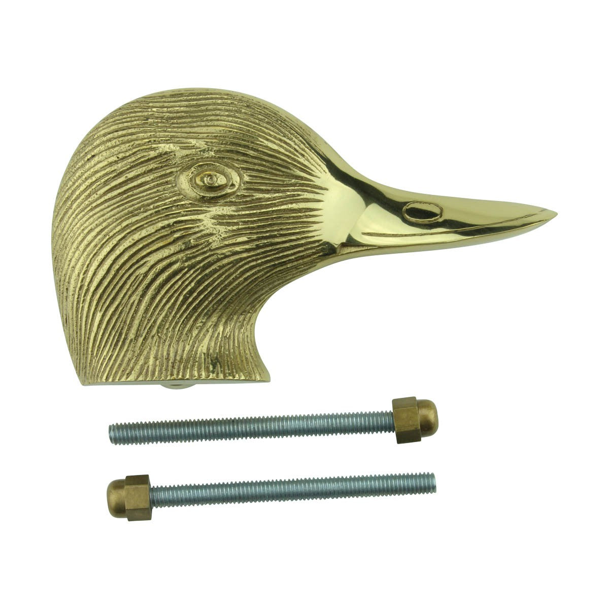 Solid Brass Door Knocker Duck Head