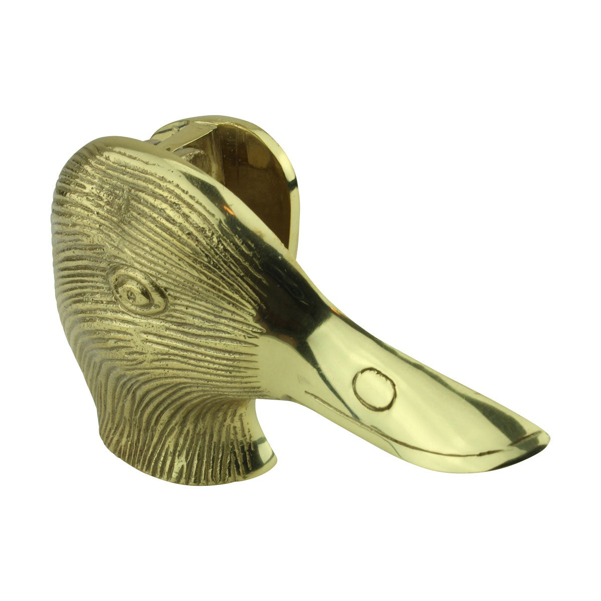 Solid Brass Door Knocker Duck Head