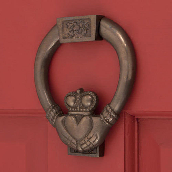 Solid Bronze Claddagh Door Knocker