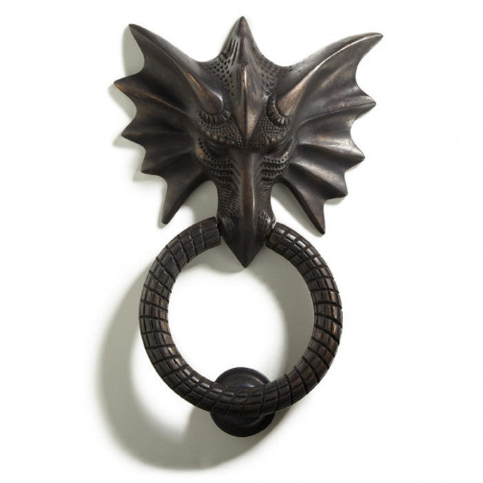 Solid Bronze Dragon Door Knocker