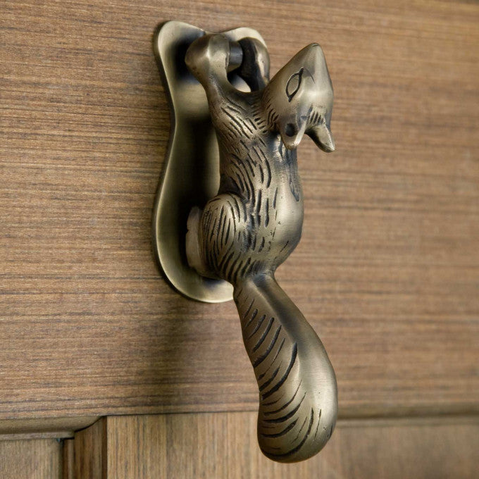 Squirrel Door Knocker