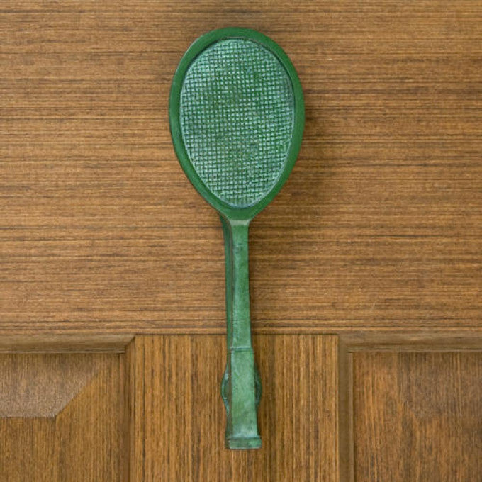 Tennis Racket And Ball Door Knocker