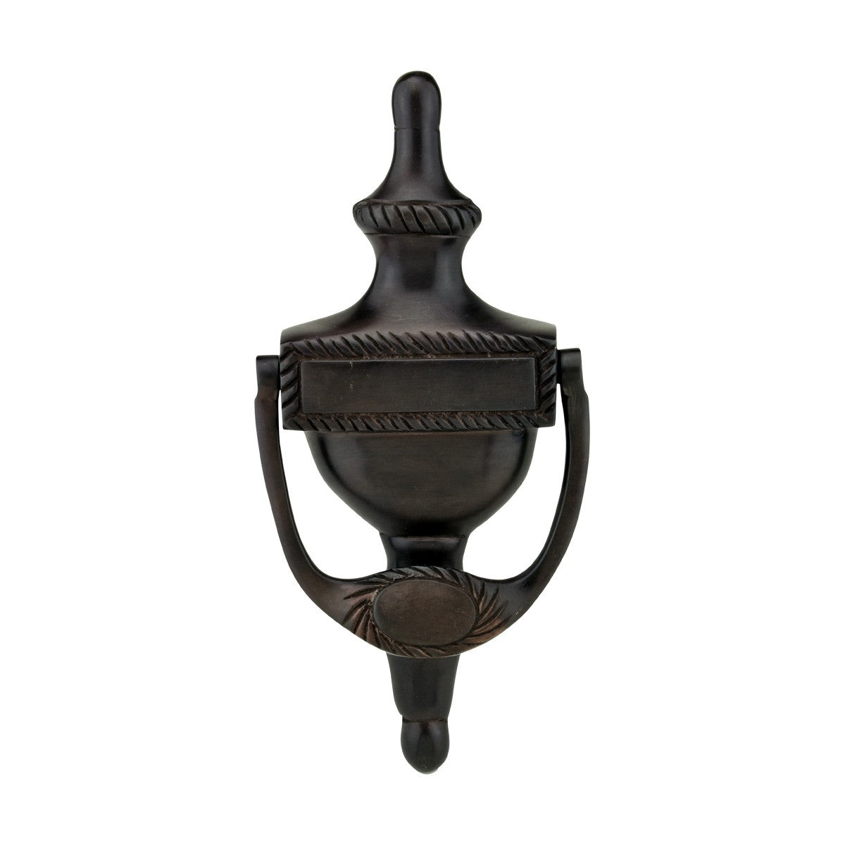 Traditional Door Knocker Oil Rubbed Bronze Door Knocker 6.5 inch H x 3 inch W