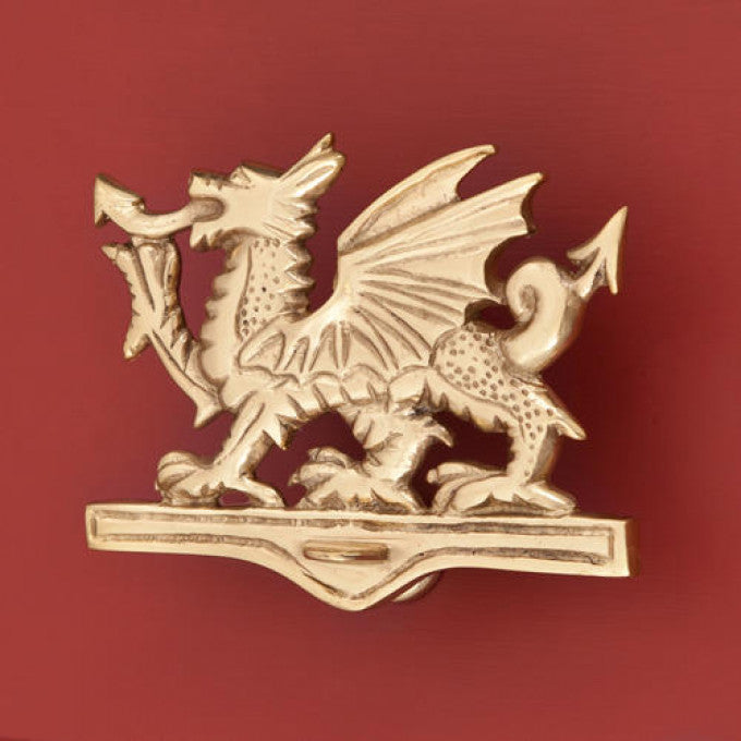 Welsh Dragon Brass Door Knocker